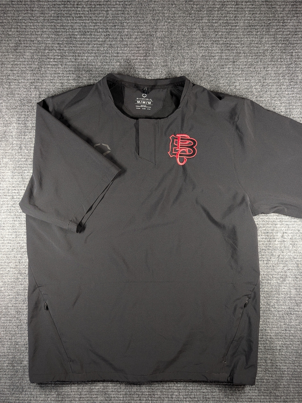 EvoShield Men's Impak Short Sleeve BP Cage Jacket Size Medium Baseball Training